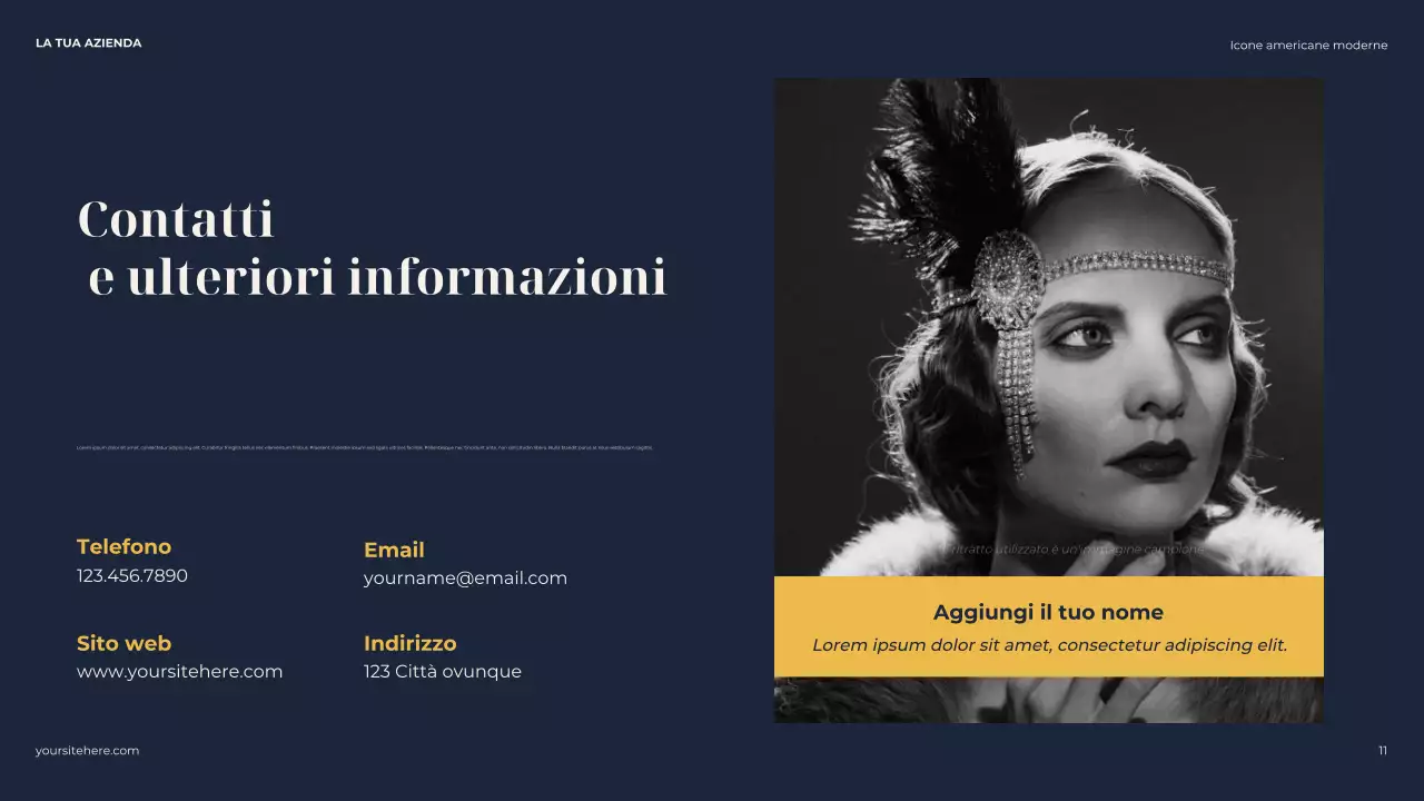 Presentazione della biografia classica della Marina