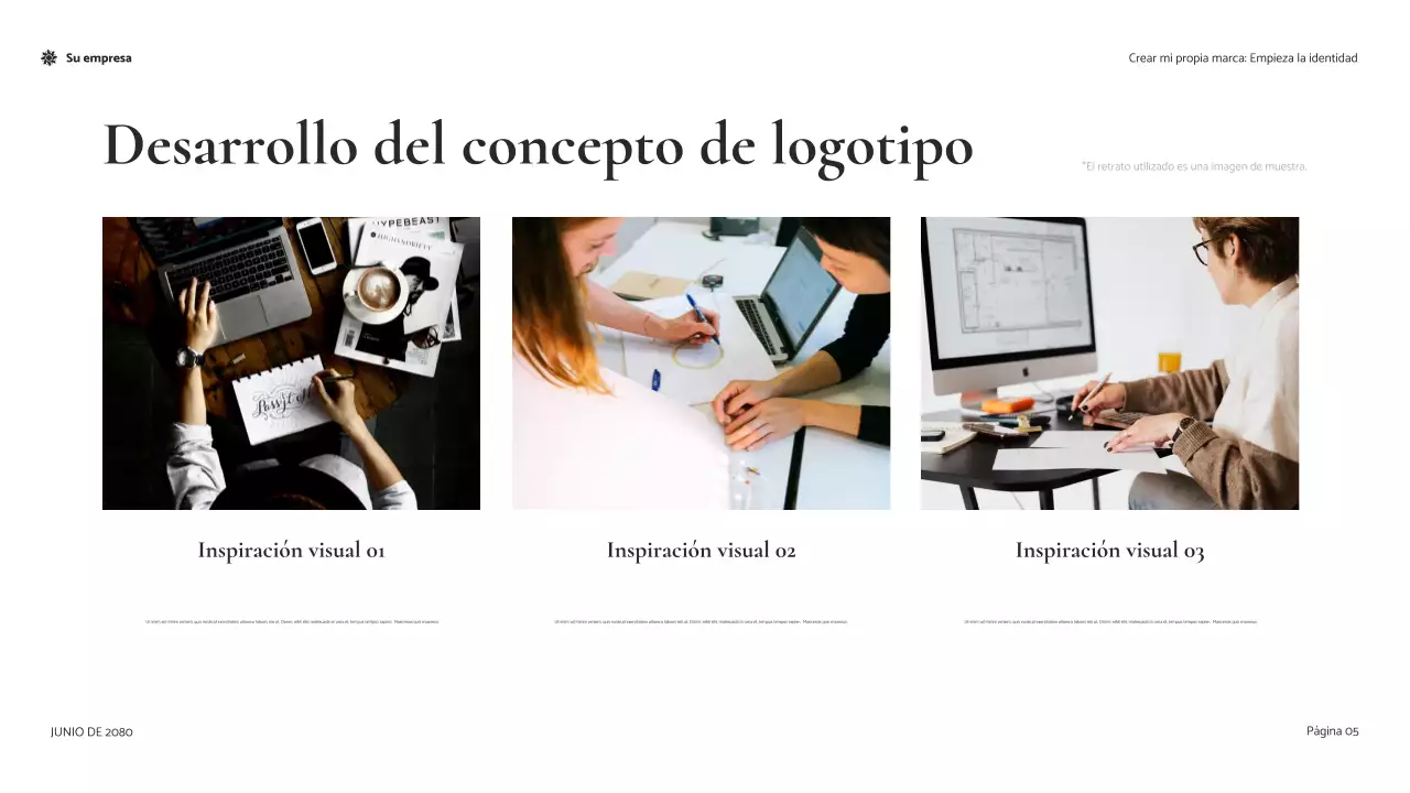 Presentación de la guía de marca Coral Modern