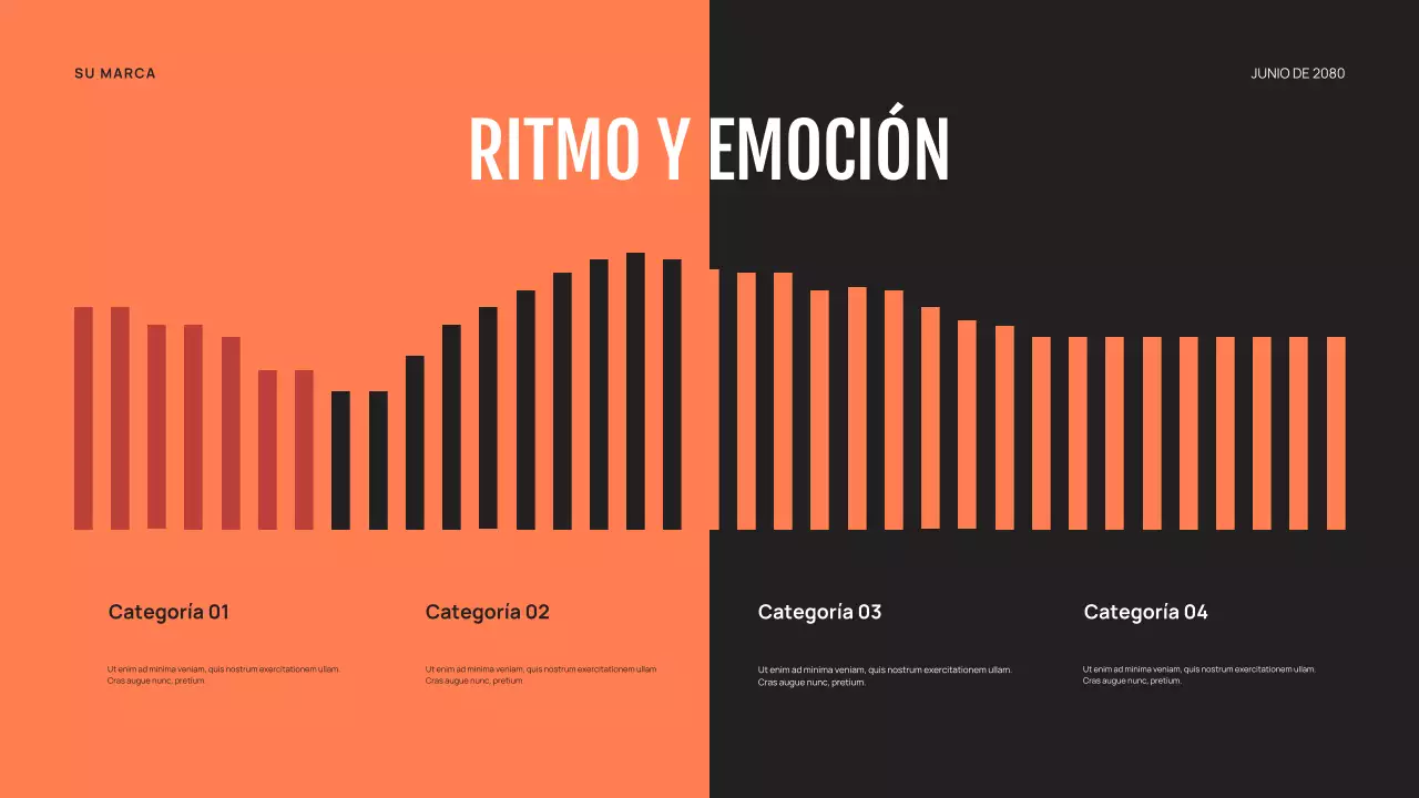 Presentación de danza abstracta púrpura