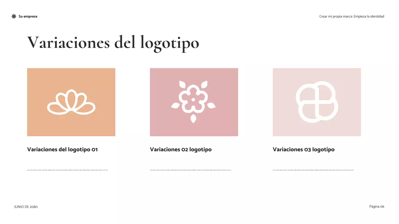 Presentación de la guía de marca Coral Modern