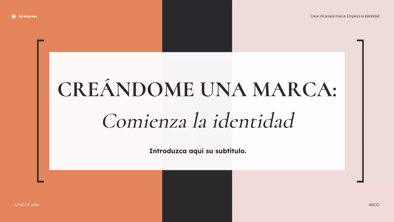 Presentación de la guía de marca Coral Modern