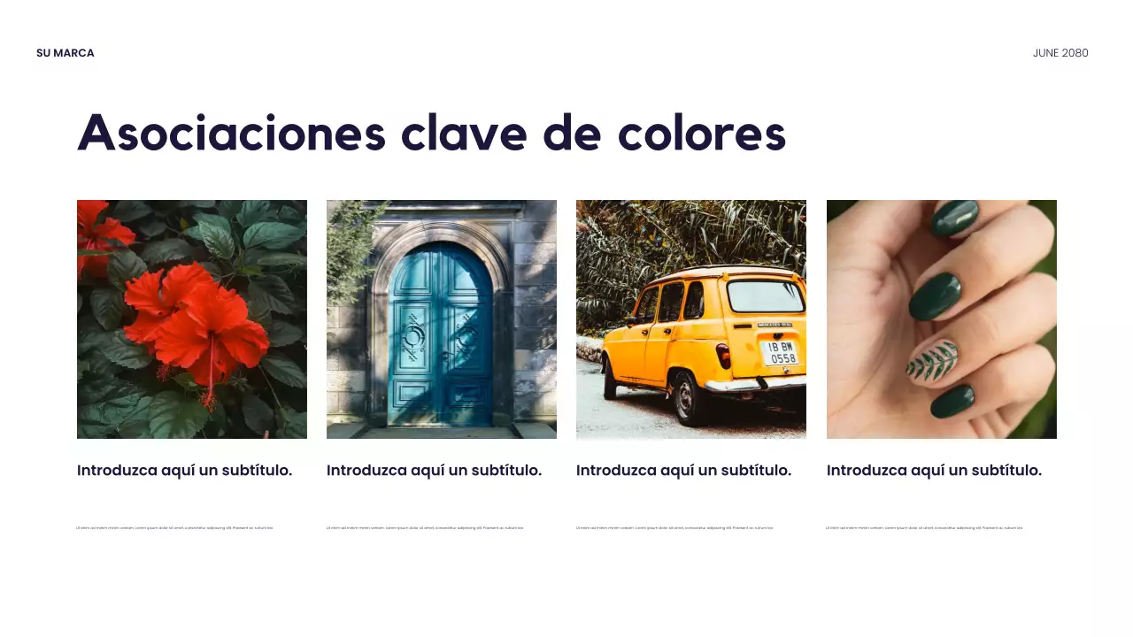 Presentación de diseño moderno rojo