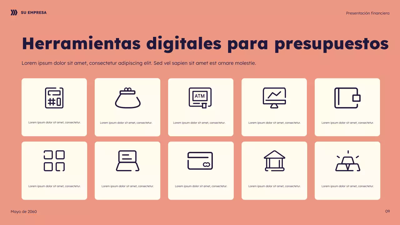 Presentación de finanzas geométricas de la Armada