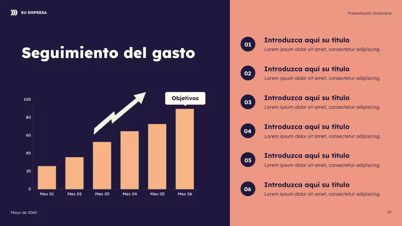 Presentación de finanzas geométricas de la Armada