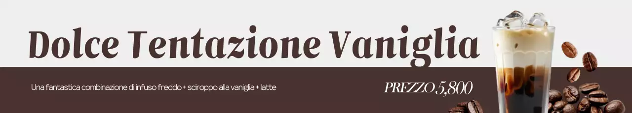 Pubblicità di Brown Modern Beverage