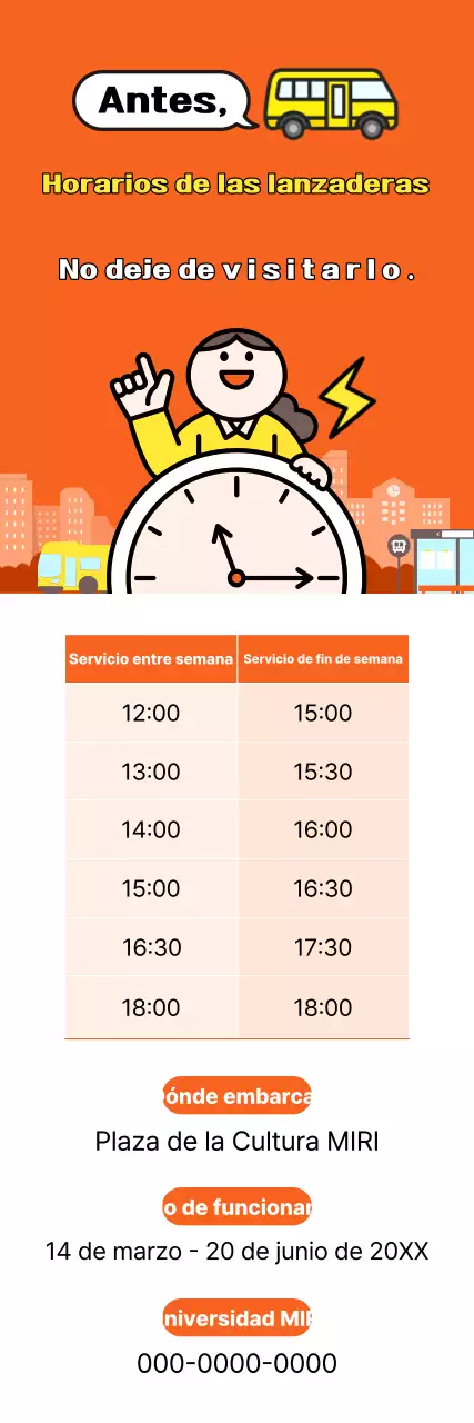 Guía sencilla de tráfico de Orange