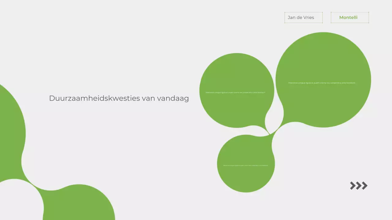 Presentatie over de aankondiging van Green Modern Sustainability