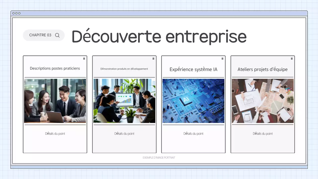 Guide du programme d'expérience professionnelle moderne Sky Blue