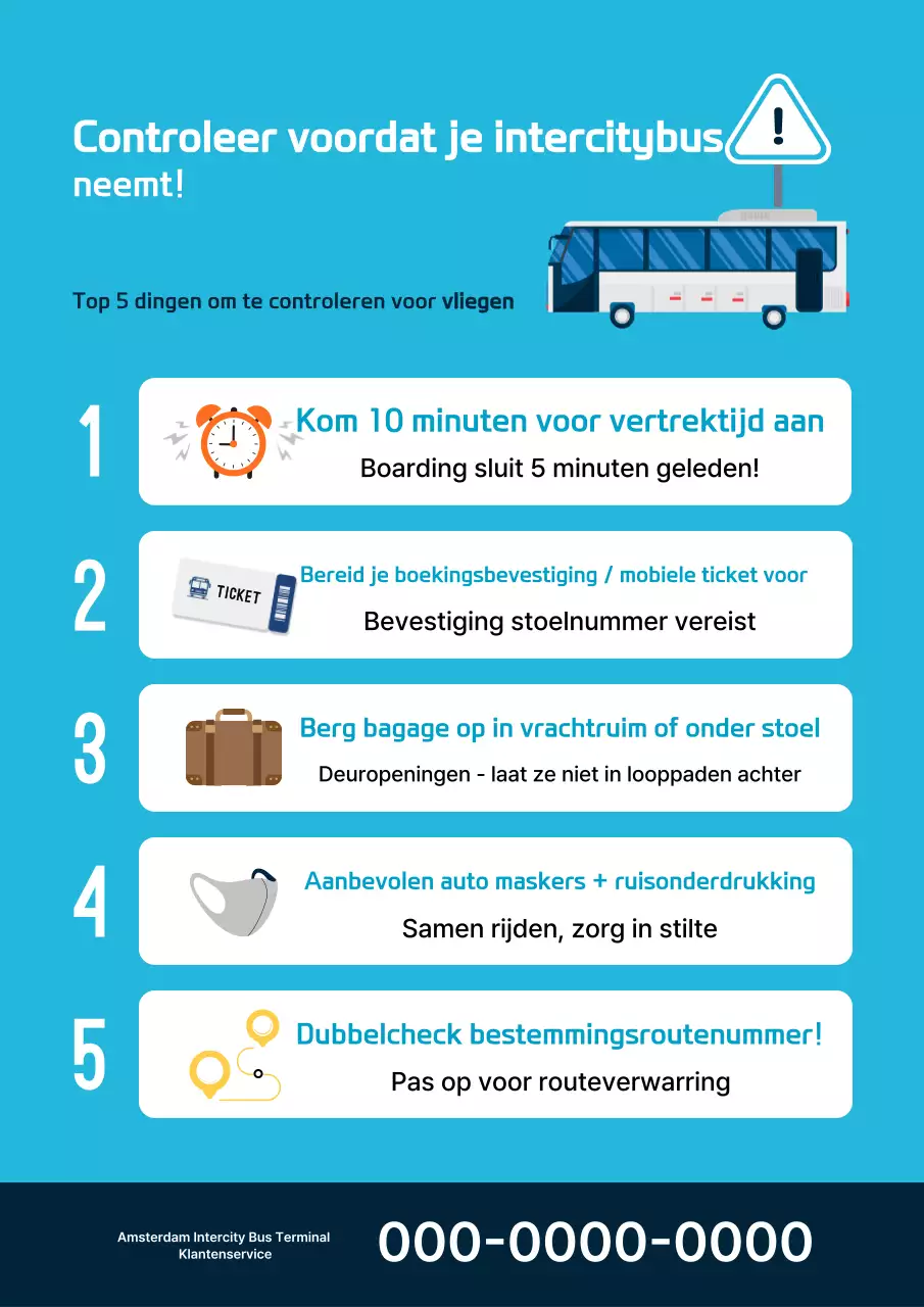 Hemelsblauwe, schone verkeersgids