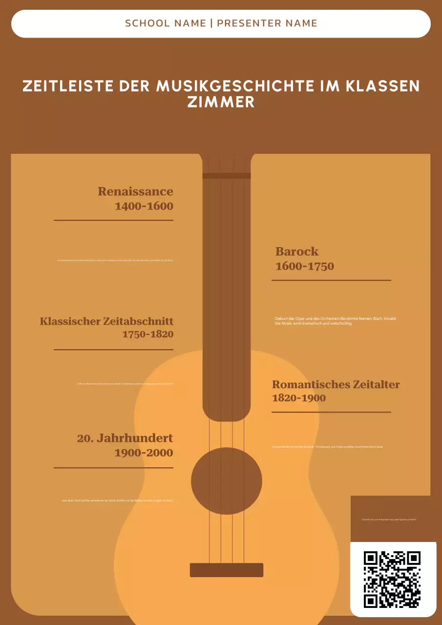 braune Retro-Musikgeschichte