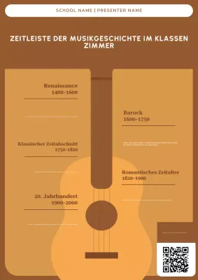 braune Retro-Musikgeschichte