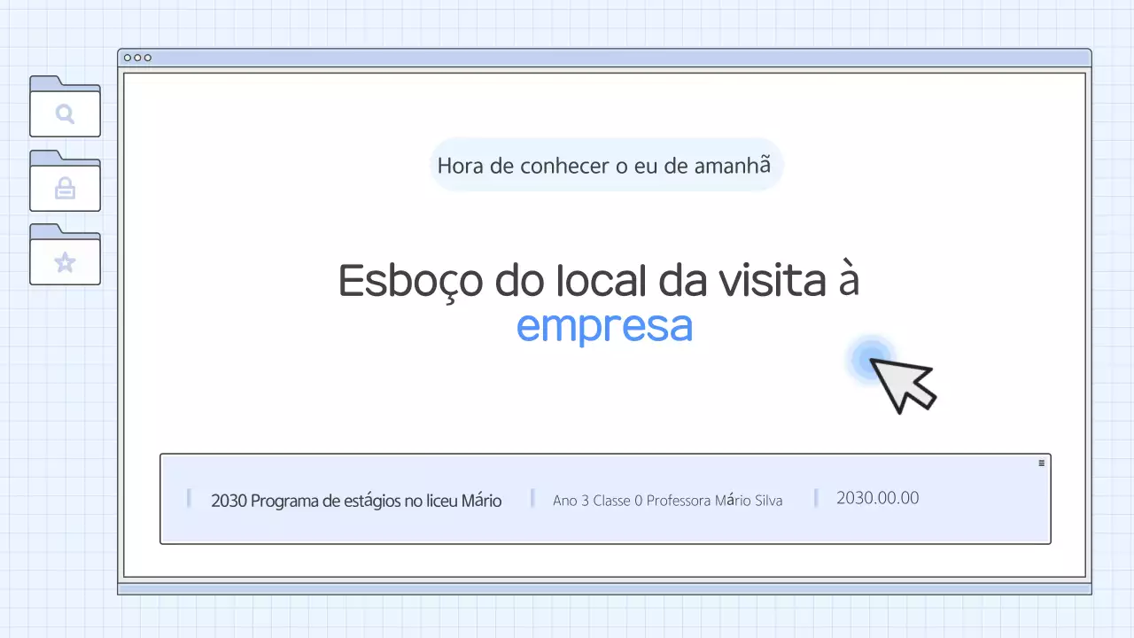 Guia do Programa de Experiência Profissional Moderna Sky Blue
