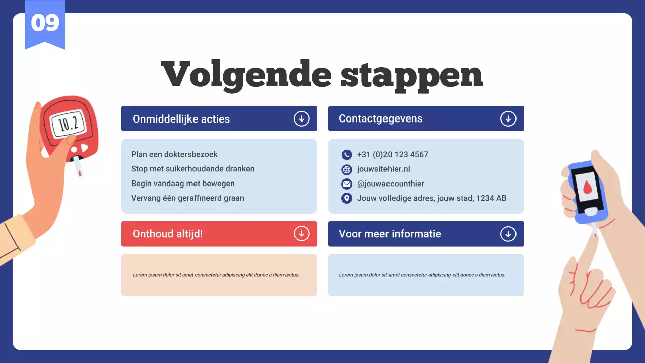 Laten we diabetes voorkomen