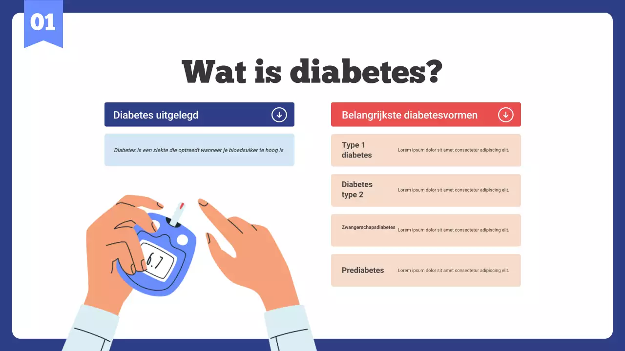 Laten we diabetes voorkomen