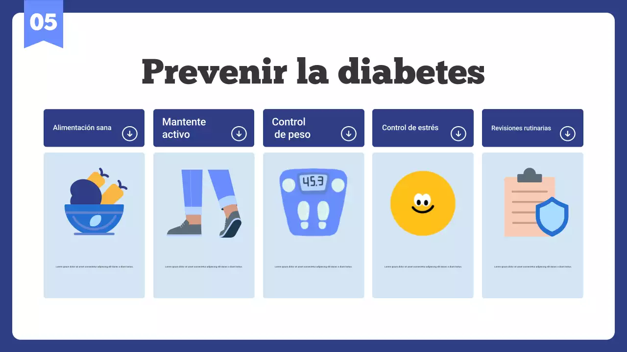 Presentación "Prevengamos la diabetes"
