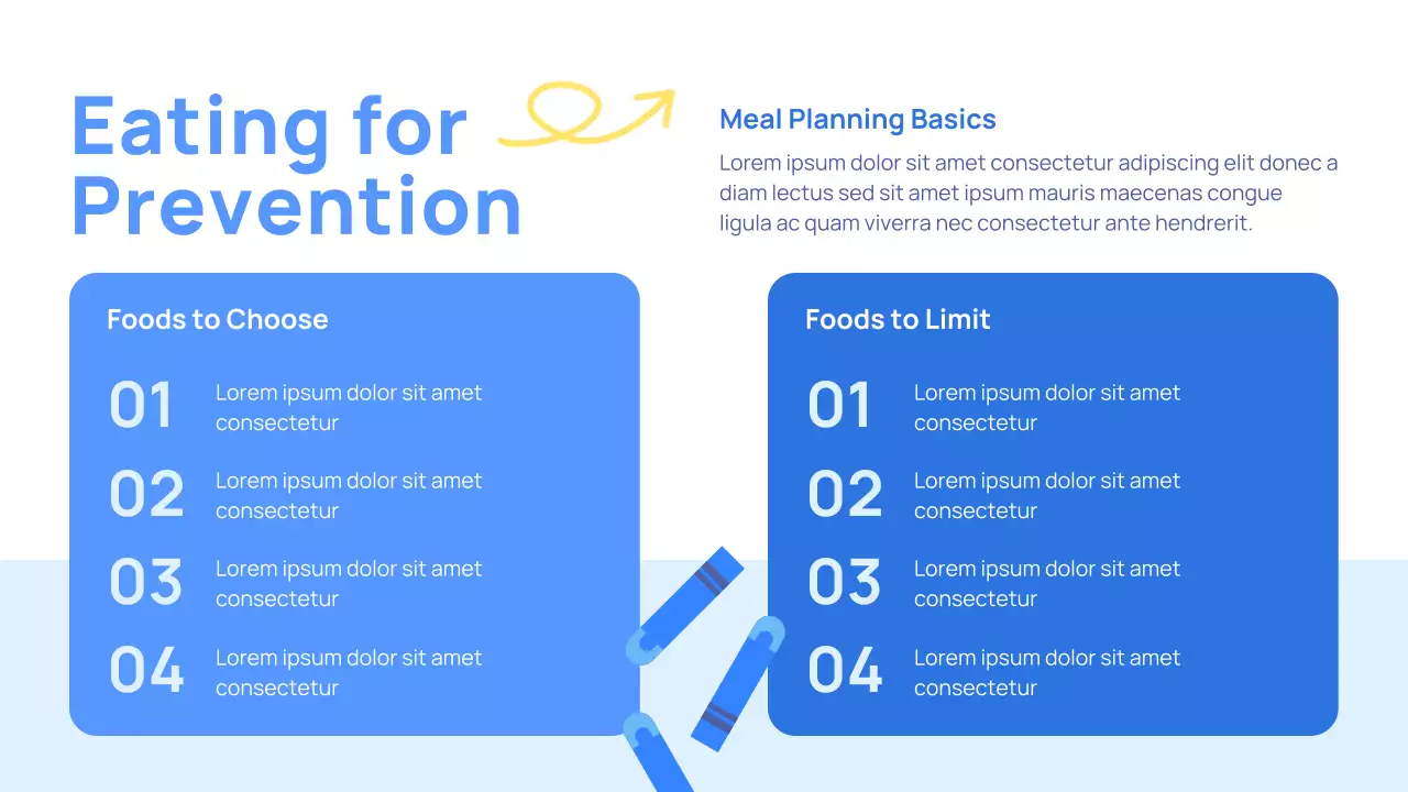 Blue Modern Healthcare Diabetes Awareness Presentation