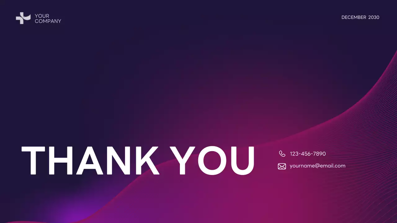 Purple Modern Business Plan Presentation