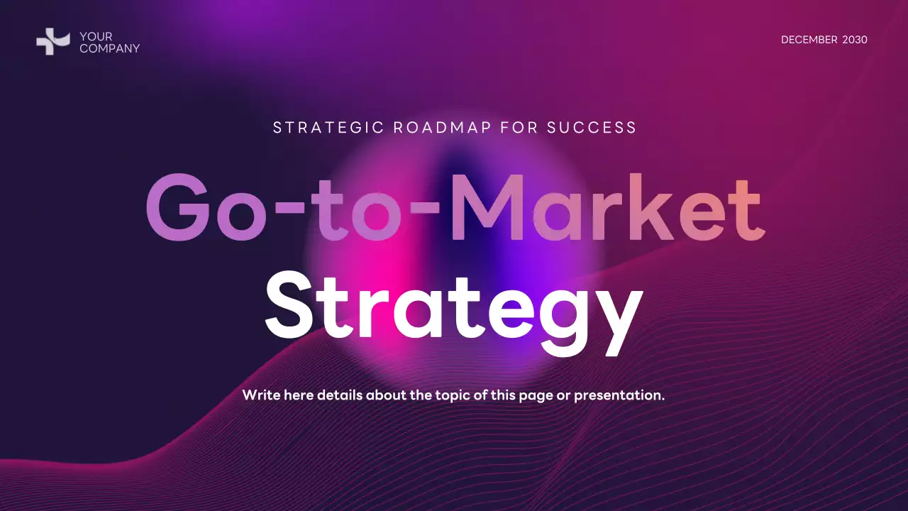 Purple Modern Business Plan Presentation