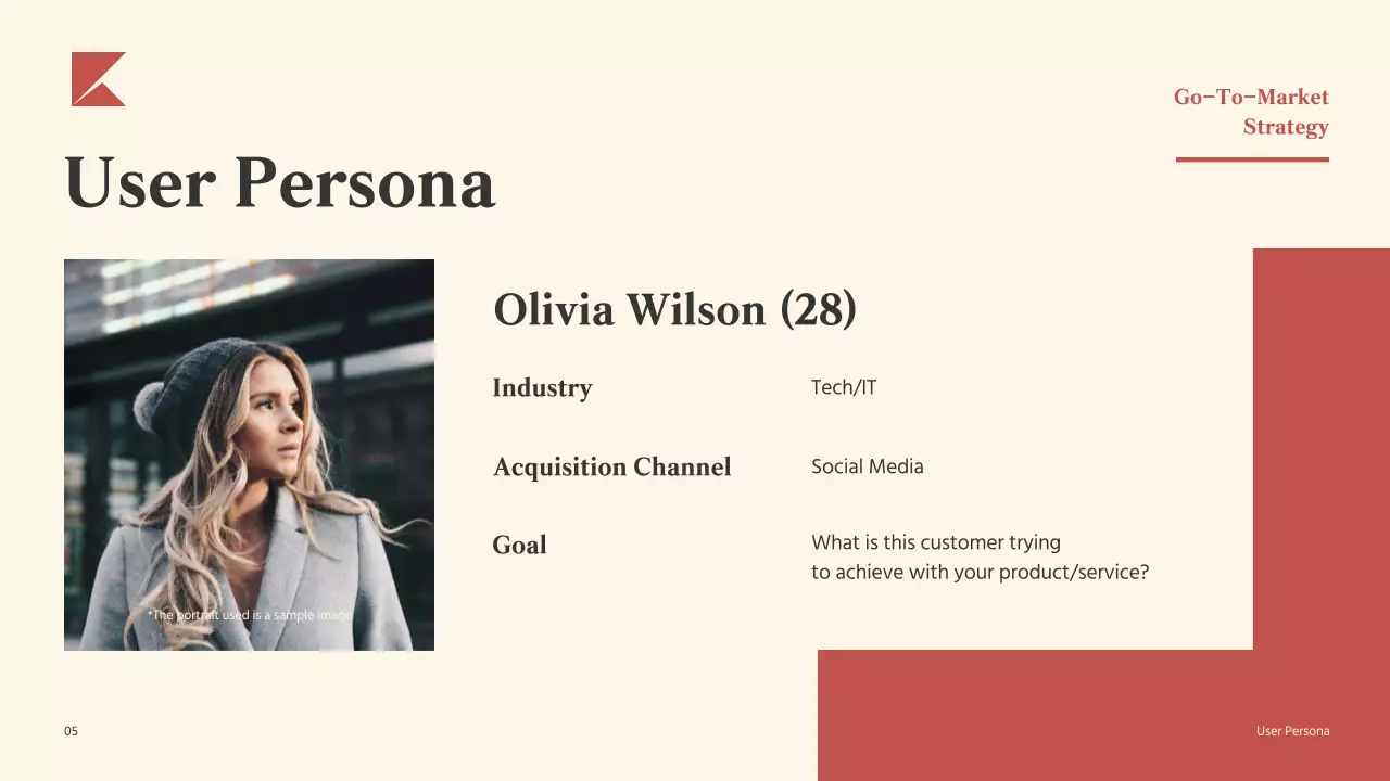 Red Modern Strategy Plan Presentation