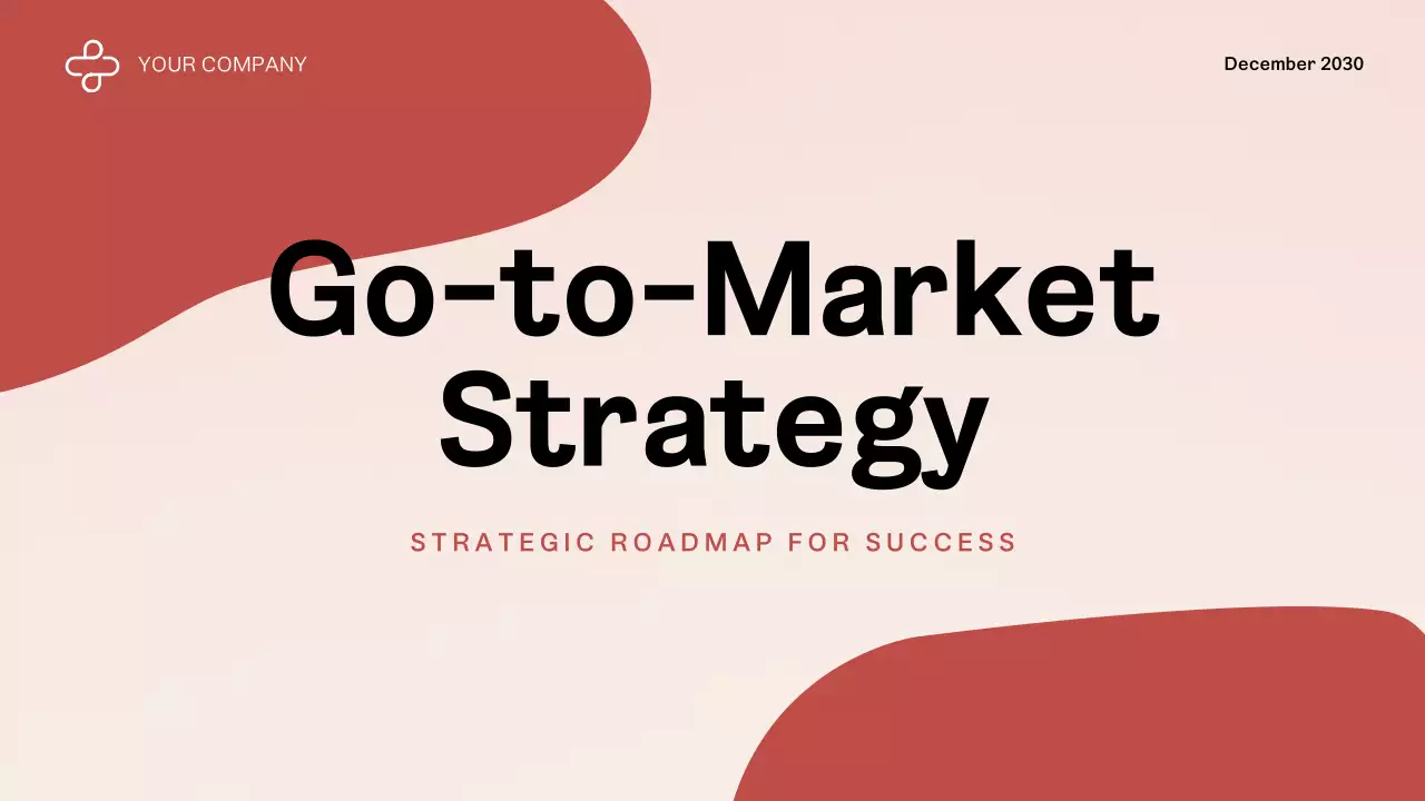 Red Modern Market Strategy Presentation