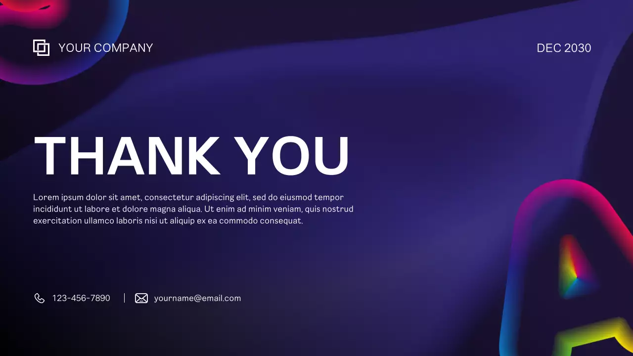 Purple Modern Business Plan Presentation