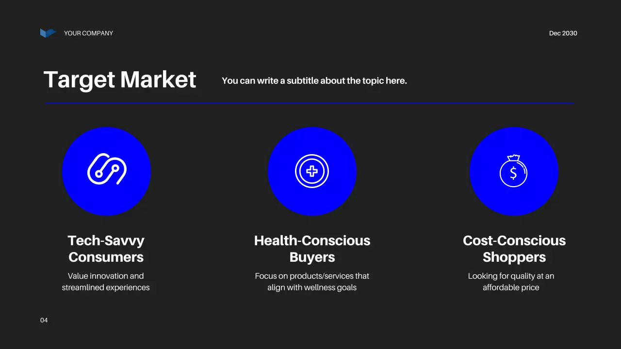 Blue Modern Business Plan Presentation