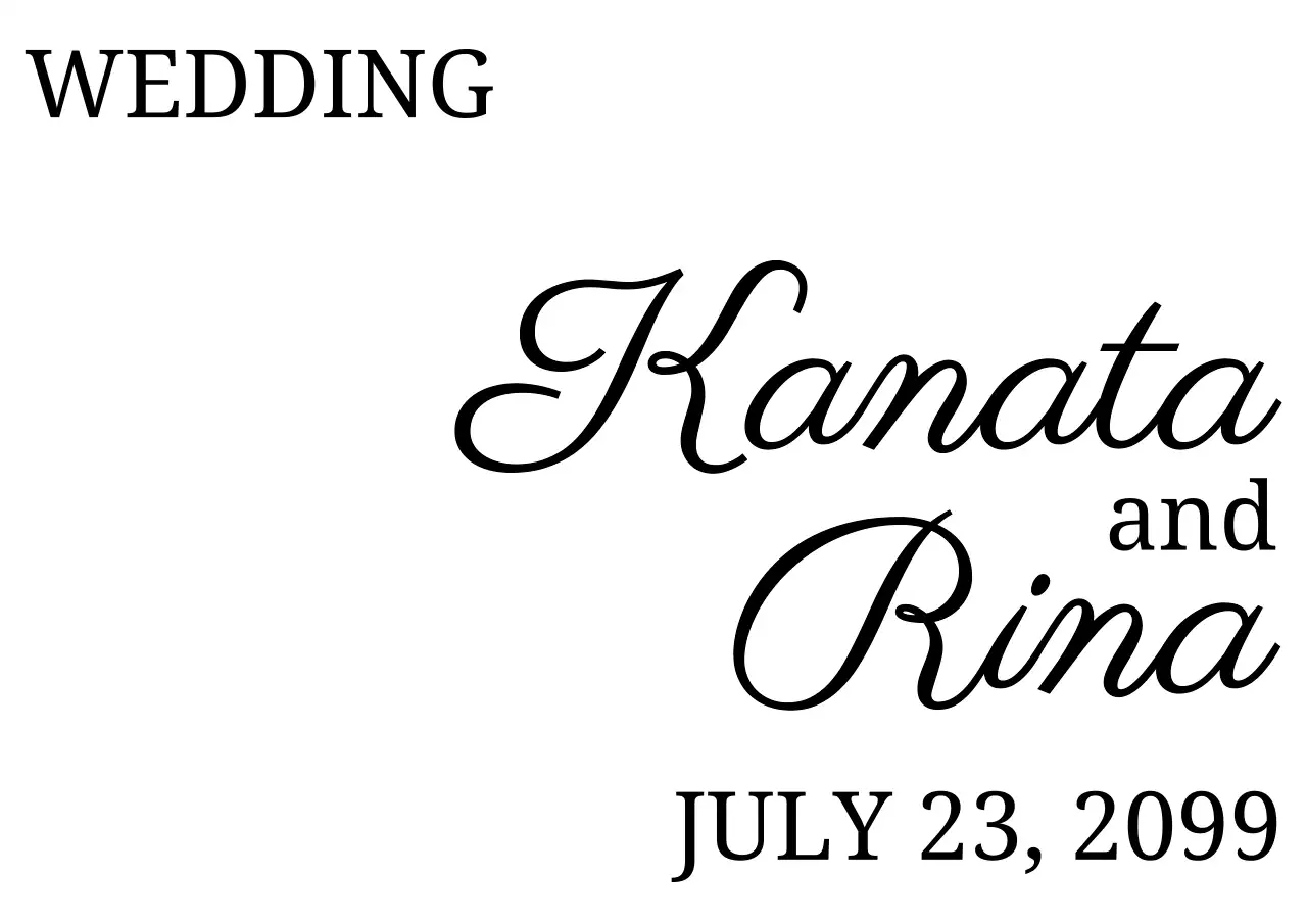 名前強調 レタリングステッカー テキスト切り文字シール