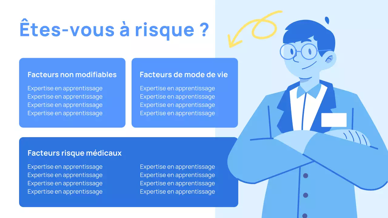 Présentation bleue « Prévenons le diabète »