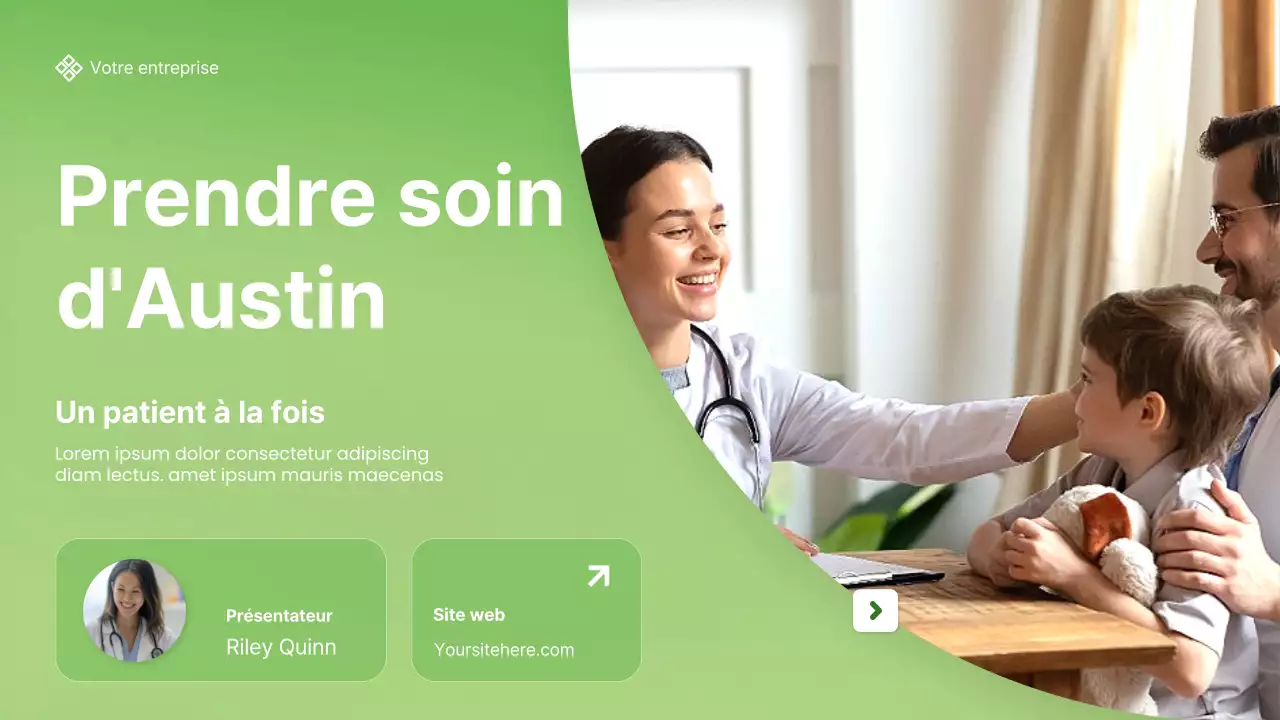 Promotion des soins de santé modernes et écologiques