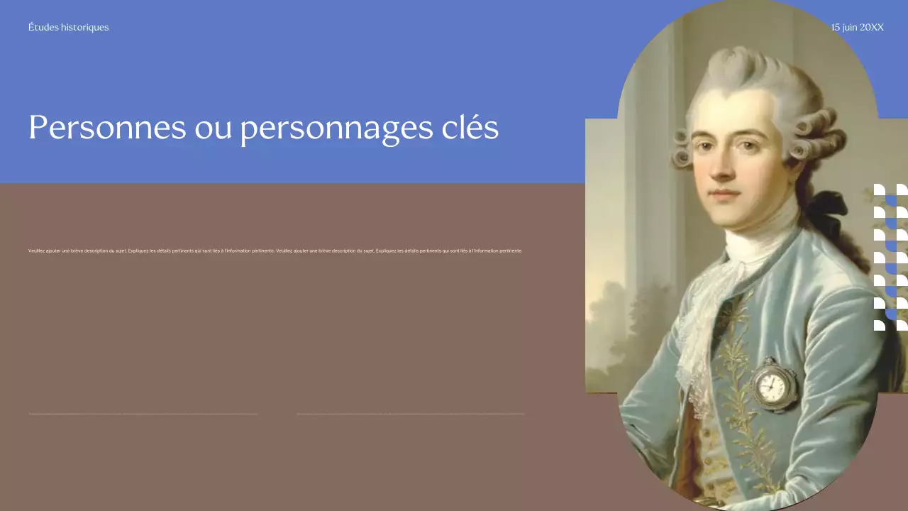 Présentation du guide historique classique beige