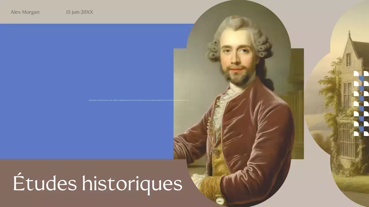 Présentation du guide historique classique beige