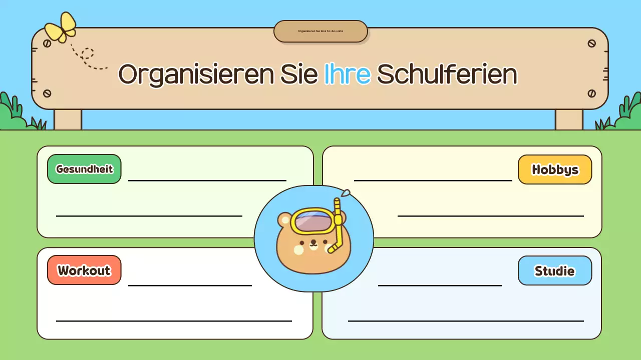 Lehrmaterialien für die Sommerferien von Sky Blue Baby