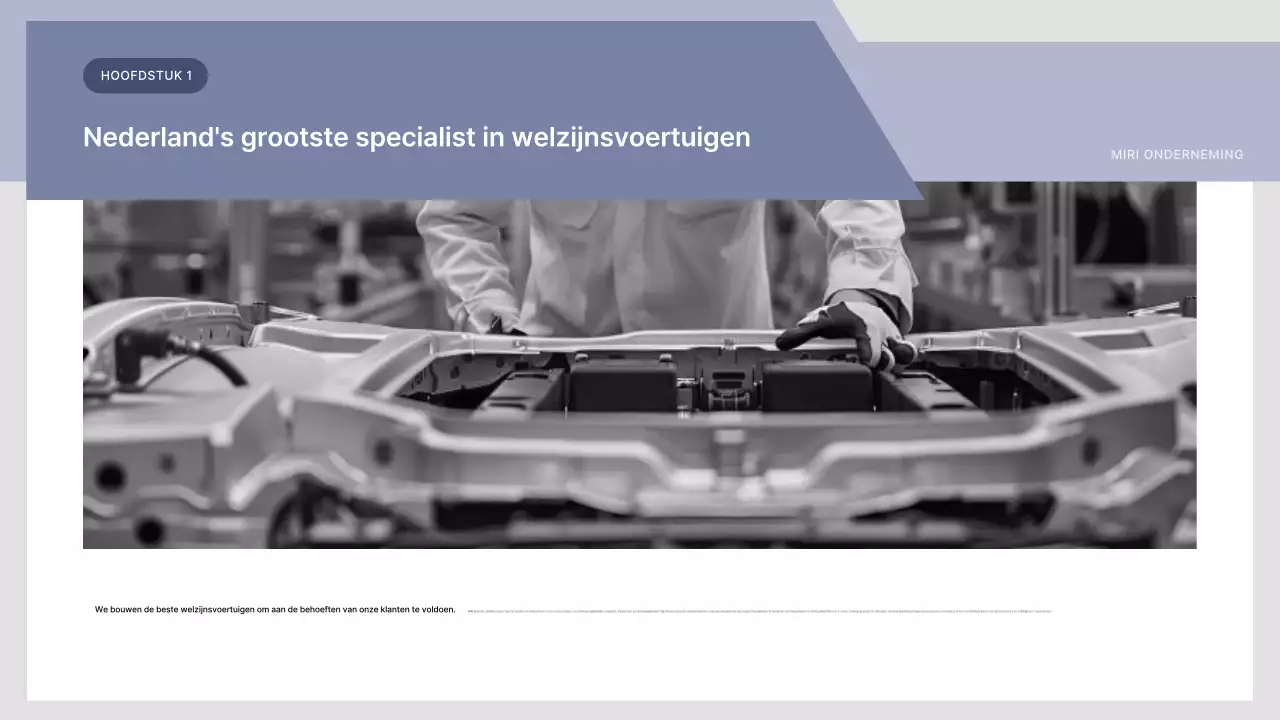 Beschrijving van de grijze moderne auto