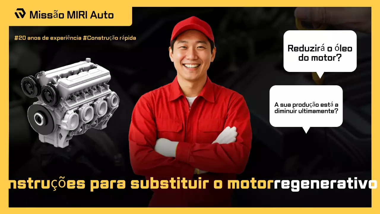 Propaganda de carro moderno amarelo