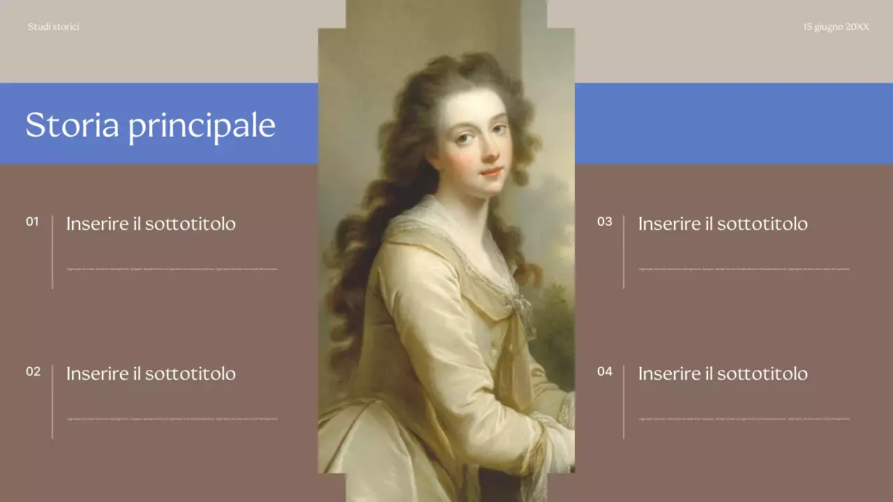 Presentazione della guida storica Beige Classic