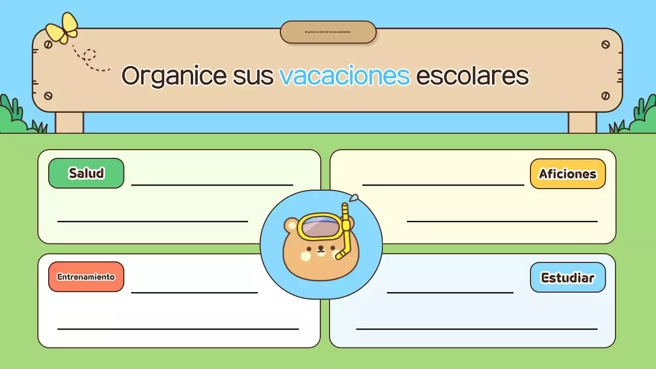 Materiales educativos para las vacaciones de verano de Sky Blue Baby