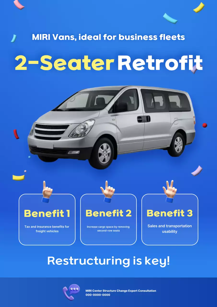 Quảng cáo xe hơi hiện đại màu xanh được sửa đổi