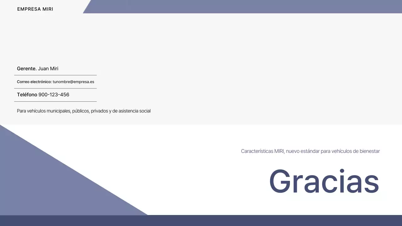 Descripción del coche moderno gris