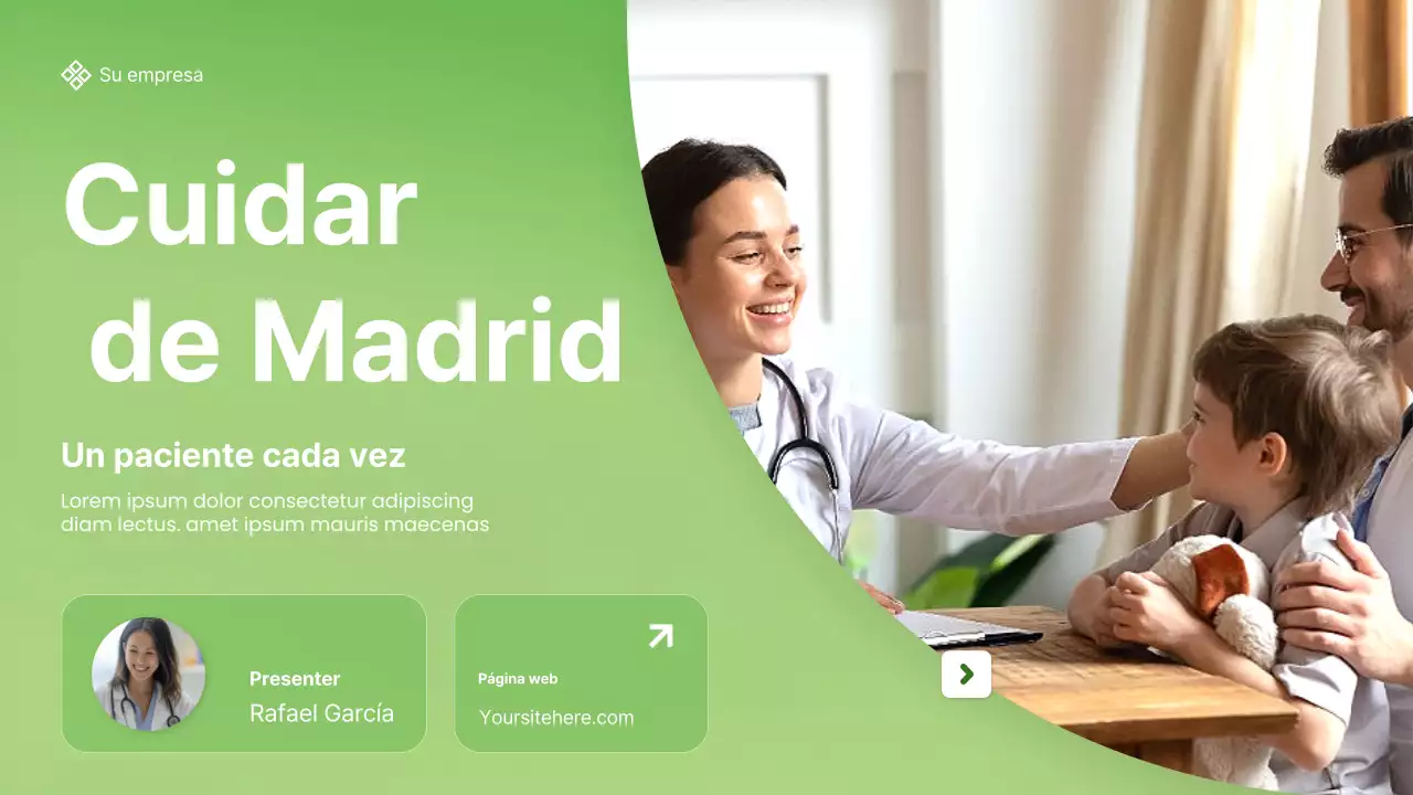 Promoción de la atención sanitaria moderna y ecológica