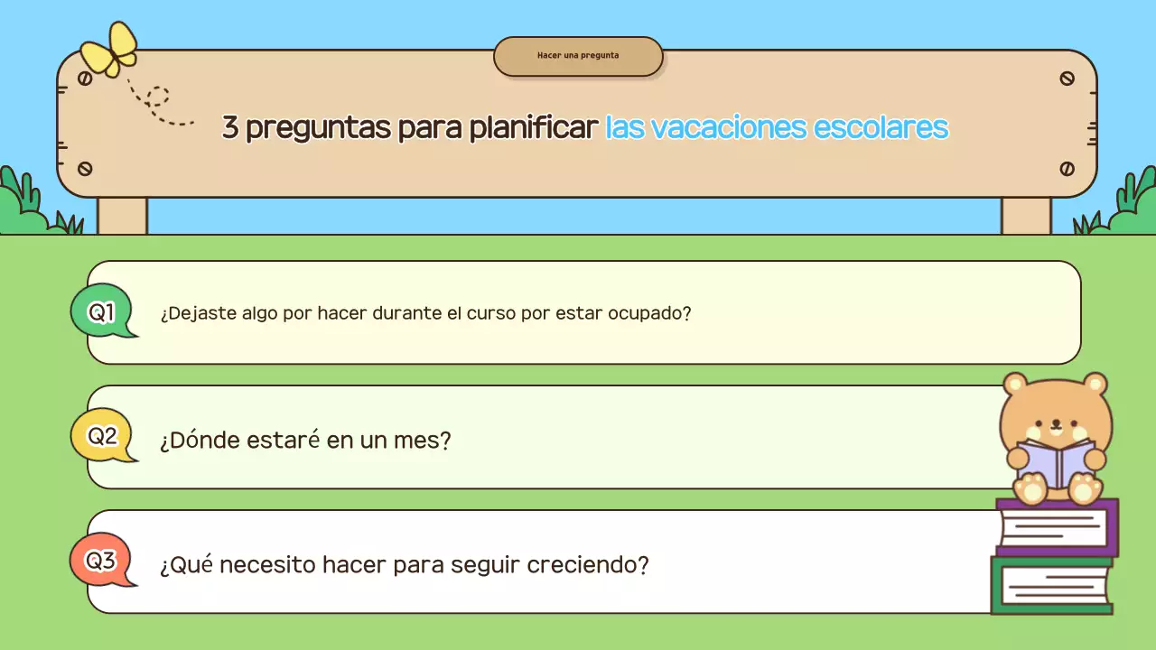 Materiales educativos para las vacaciones de verano de Sky Blue Baby