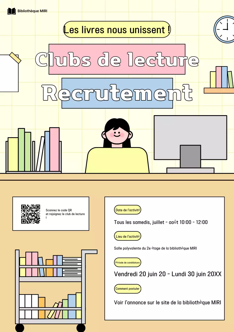 Recrutement de Yellow Baby Reading