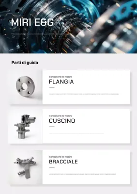 Catalogo ricambi auto Blue Modern