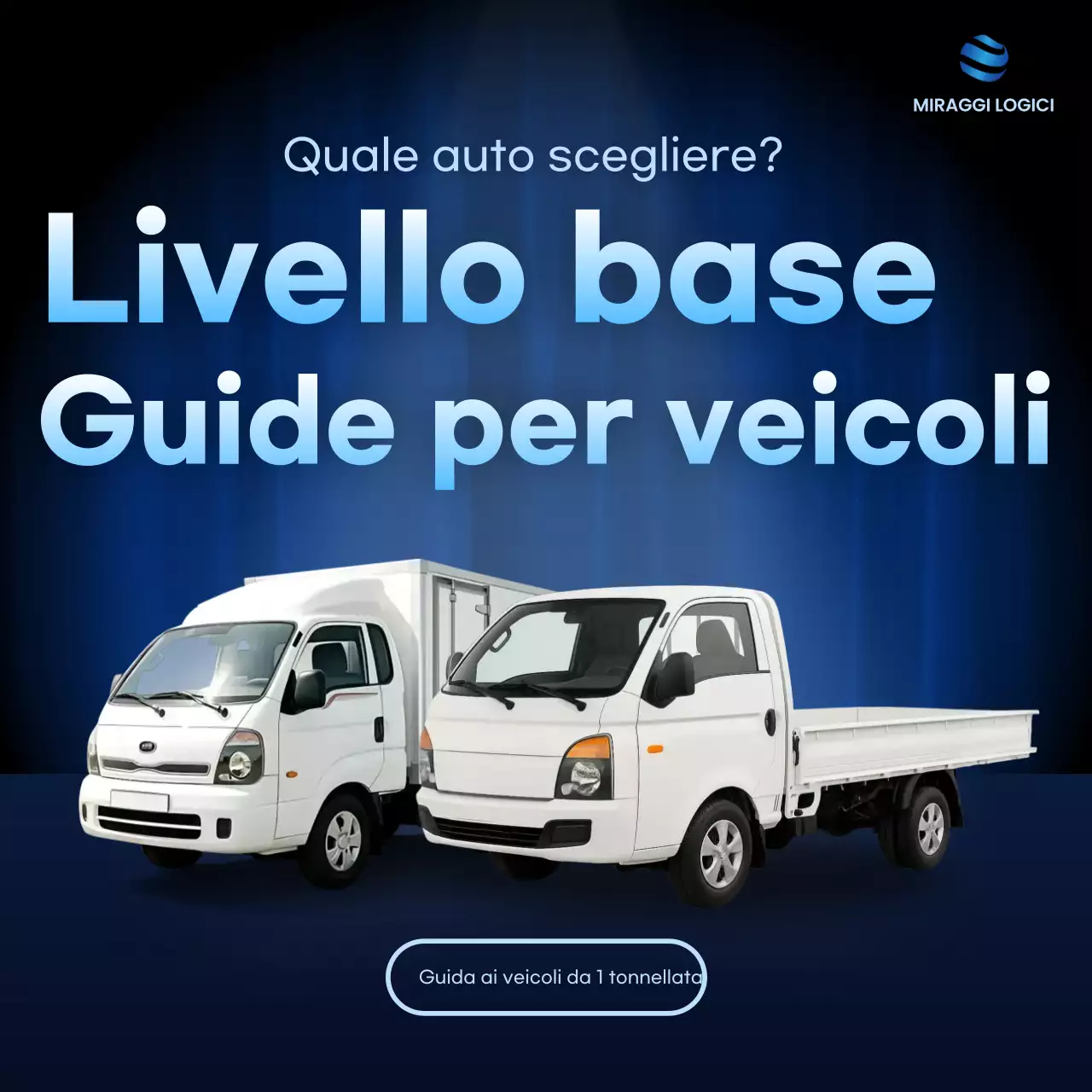 Guida ai veicoli moderni blu