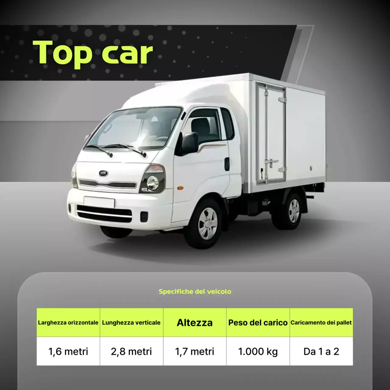 Guida logistica moderna grigia