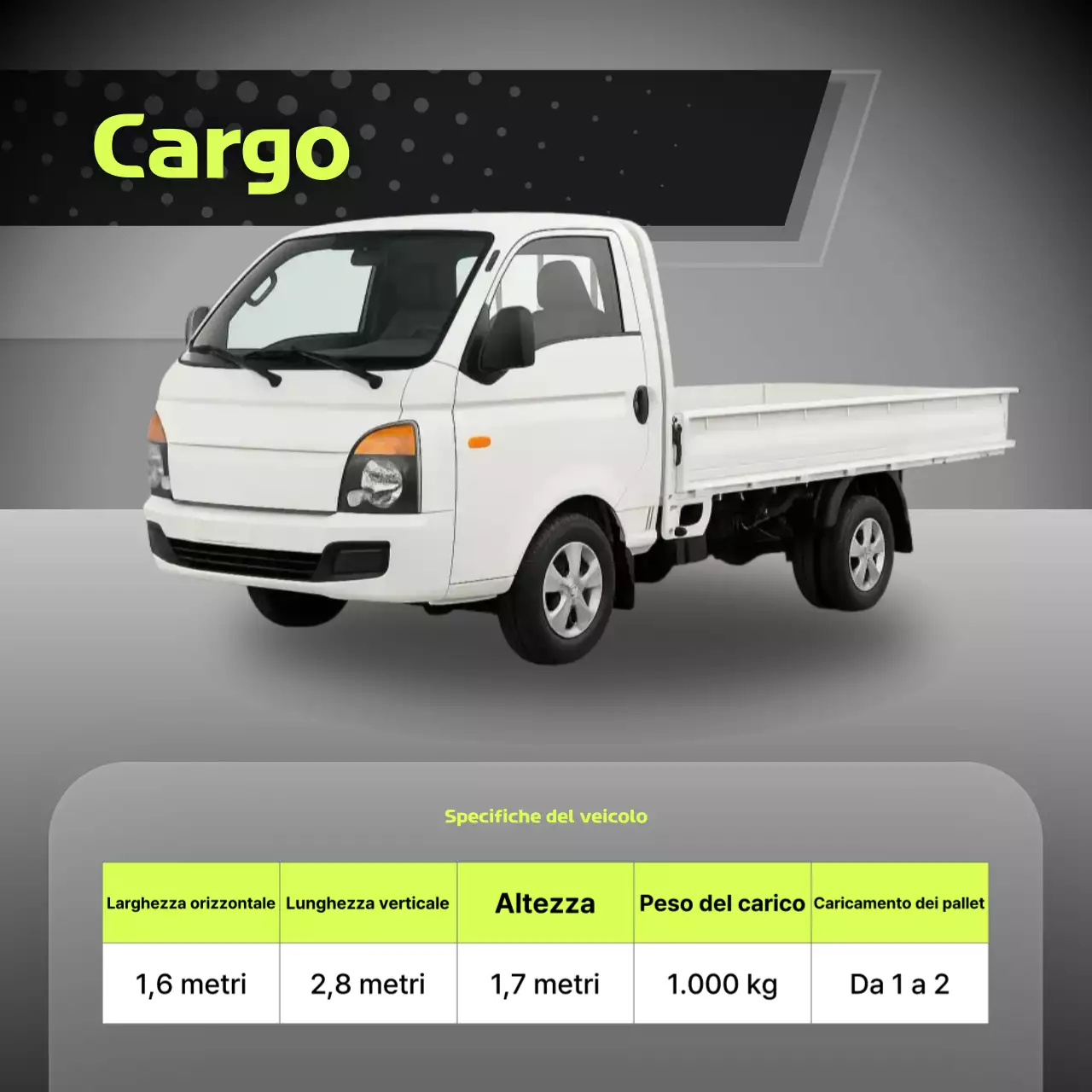 Guida logistica moderna grigia