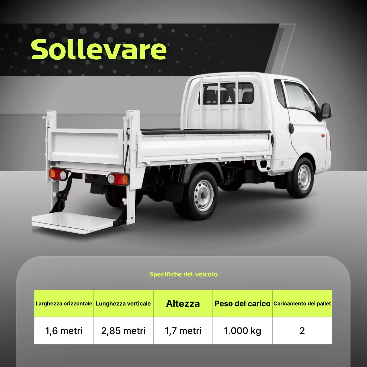 Guida logistica moderna grigia