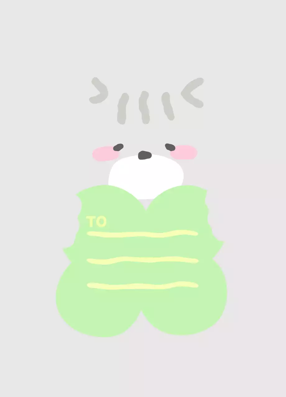 Lettere di animali grigi