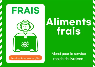 Guide simple de livraison de produits frais de Green