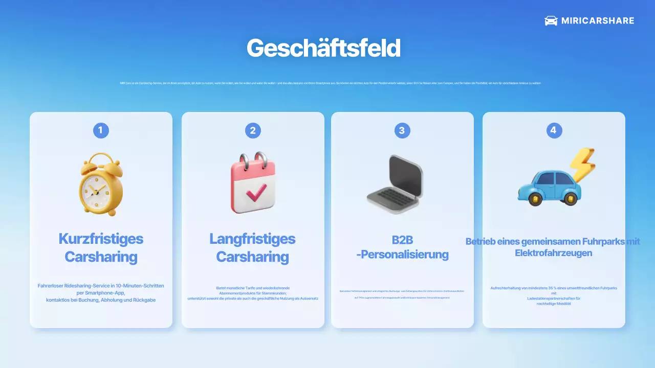 Wir stellen vor: Blue Modern Car Service