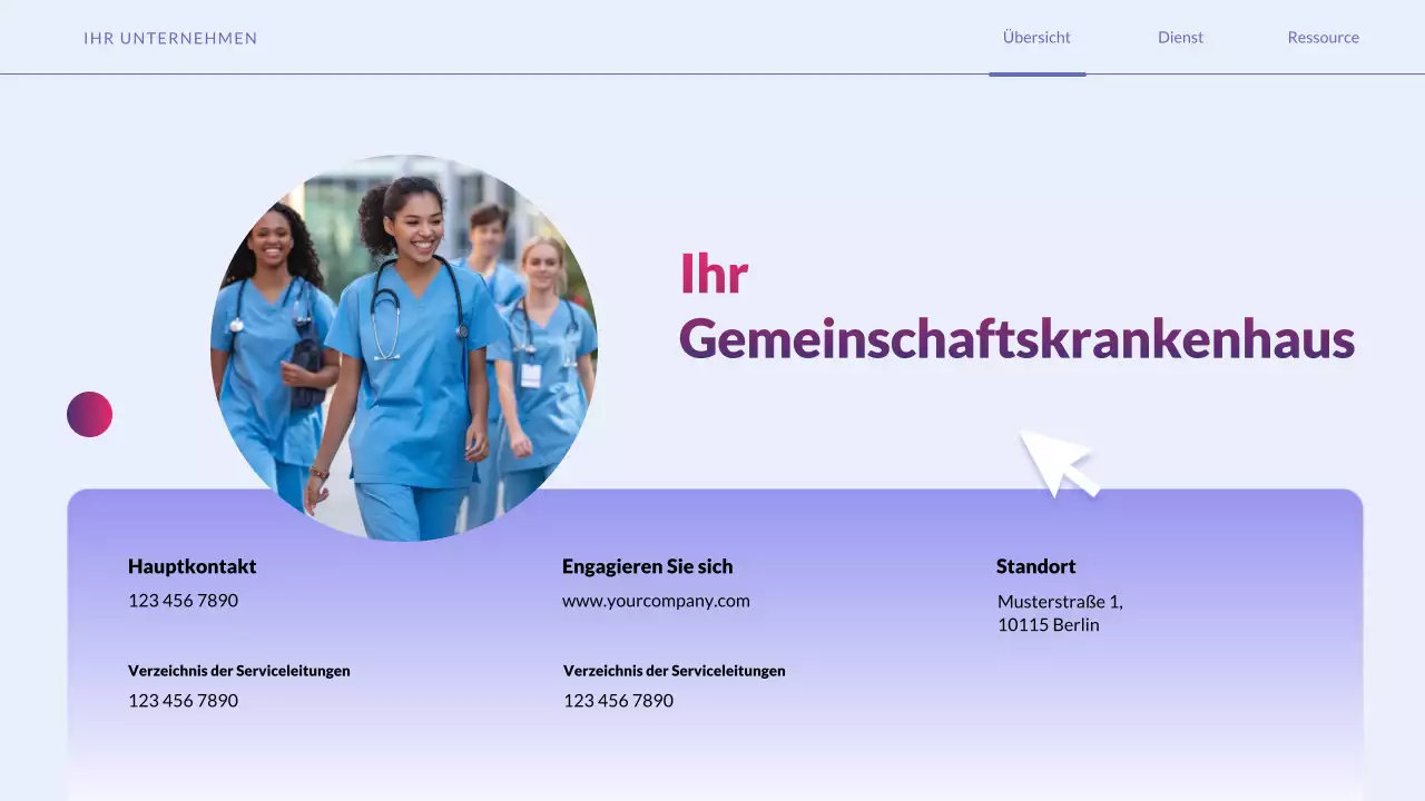 grüne moderne Gesundheitsförderung